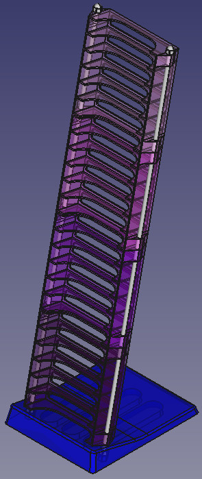 Stackable Cassette Rack