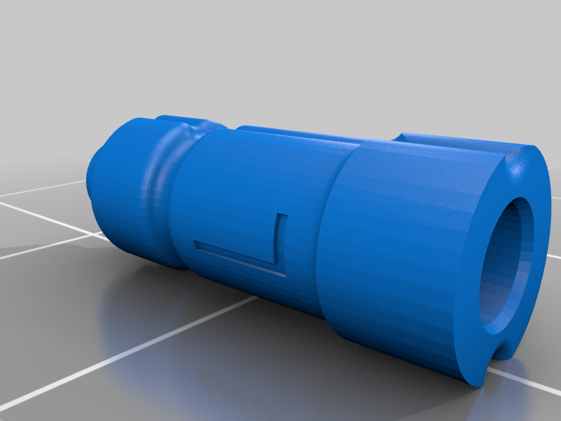Extended nozzle for Co2 charging adapter for APS RAR 1.0 shell
