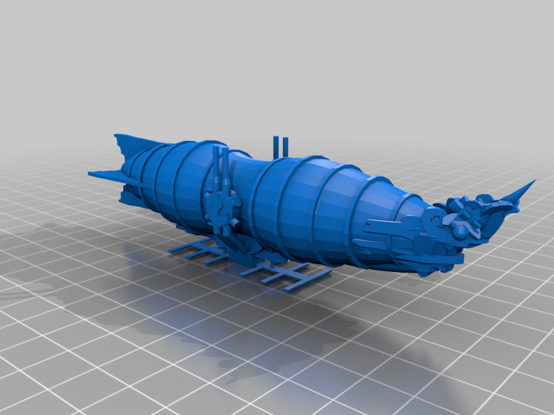 Fire Nation Airships from Avatar the Last Airbender