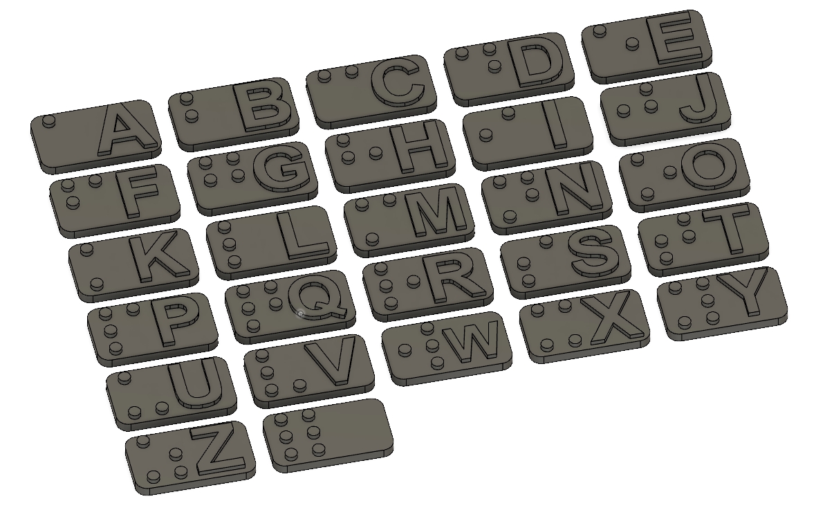 Braille English Alphabet
