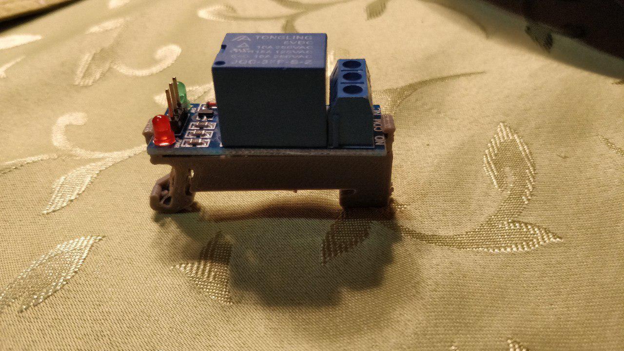 Relay Module DIN-Rail Holder