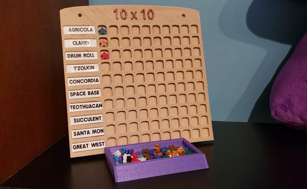 10x10 Challenege Board
