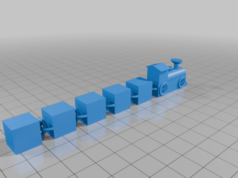Simple Articulated Train