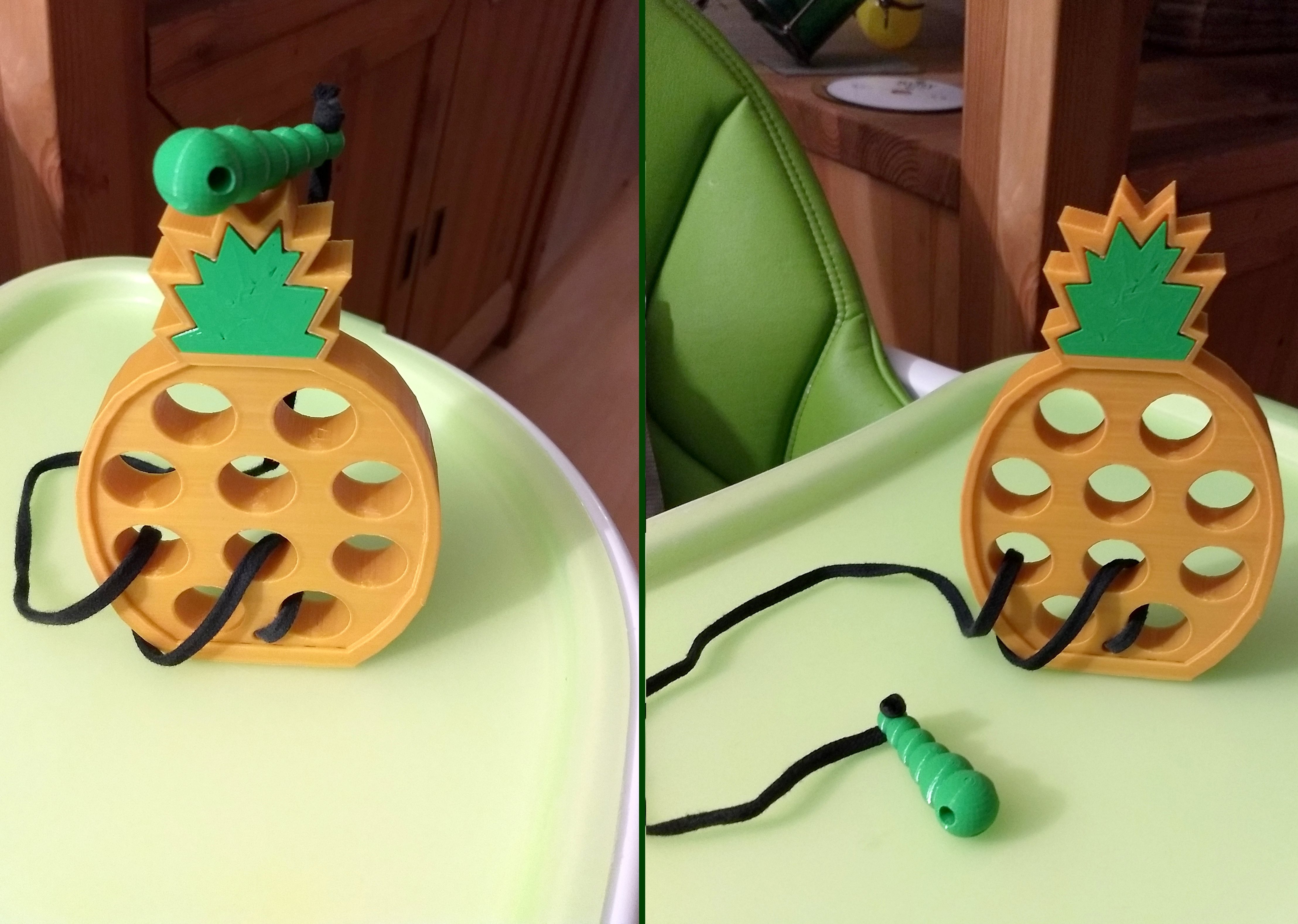 Lacing Pineapple Toy