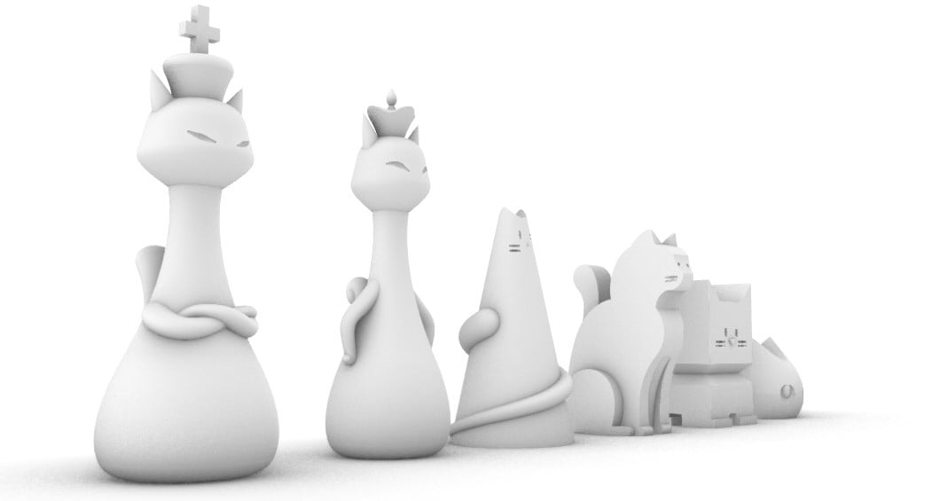 Chess Cats (added Meow Board!)