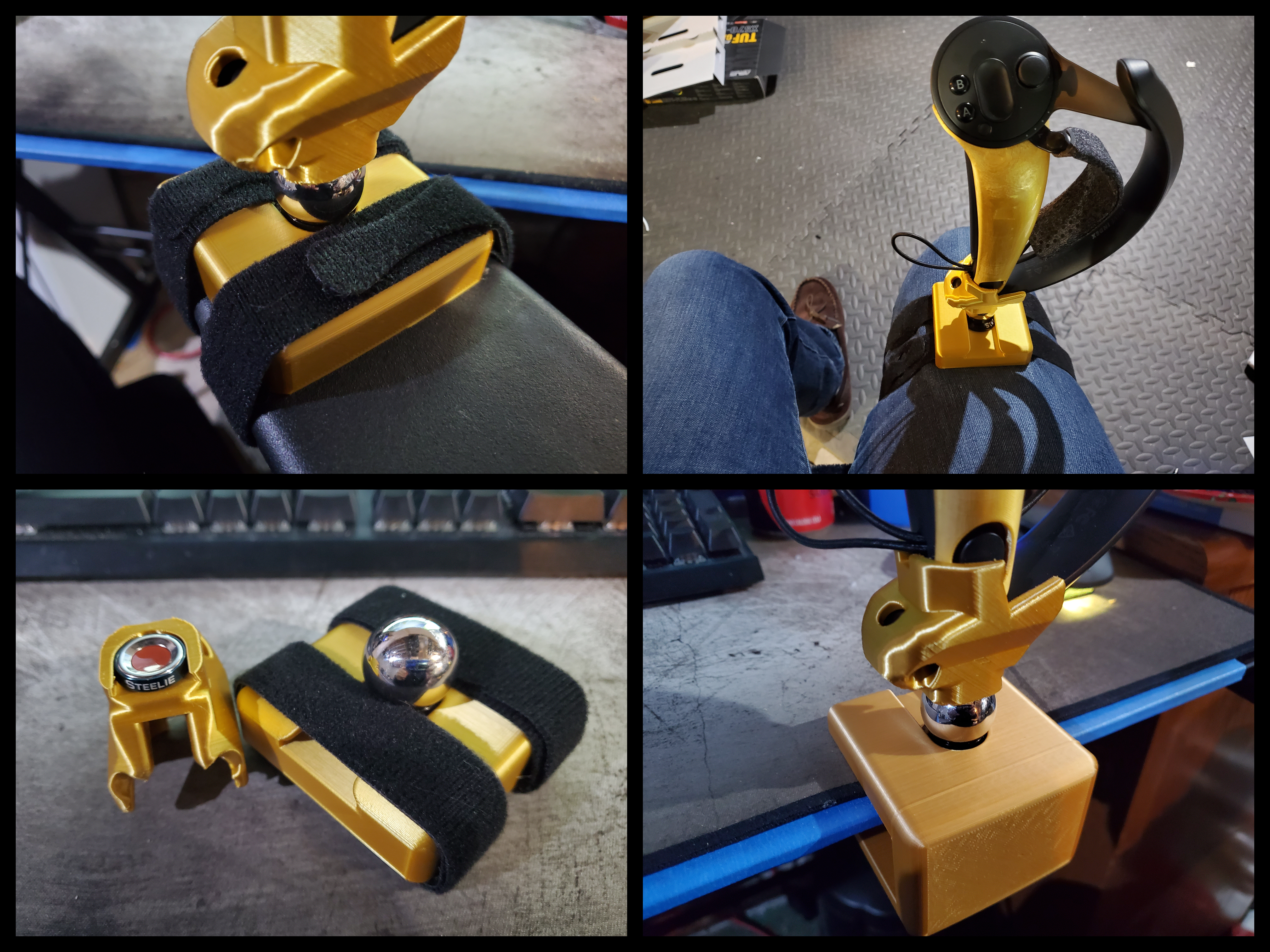 Valve Index Flight Stick: Magnetic Release Controller Adapter