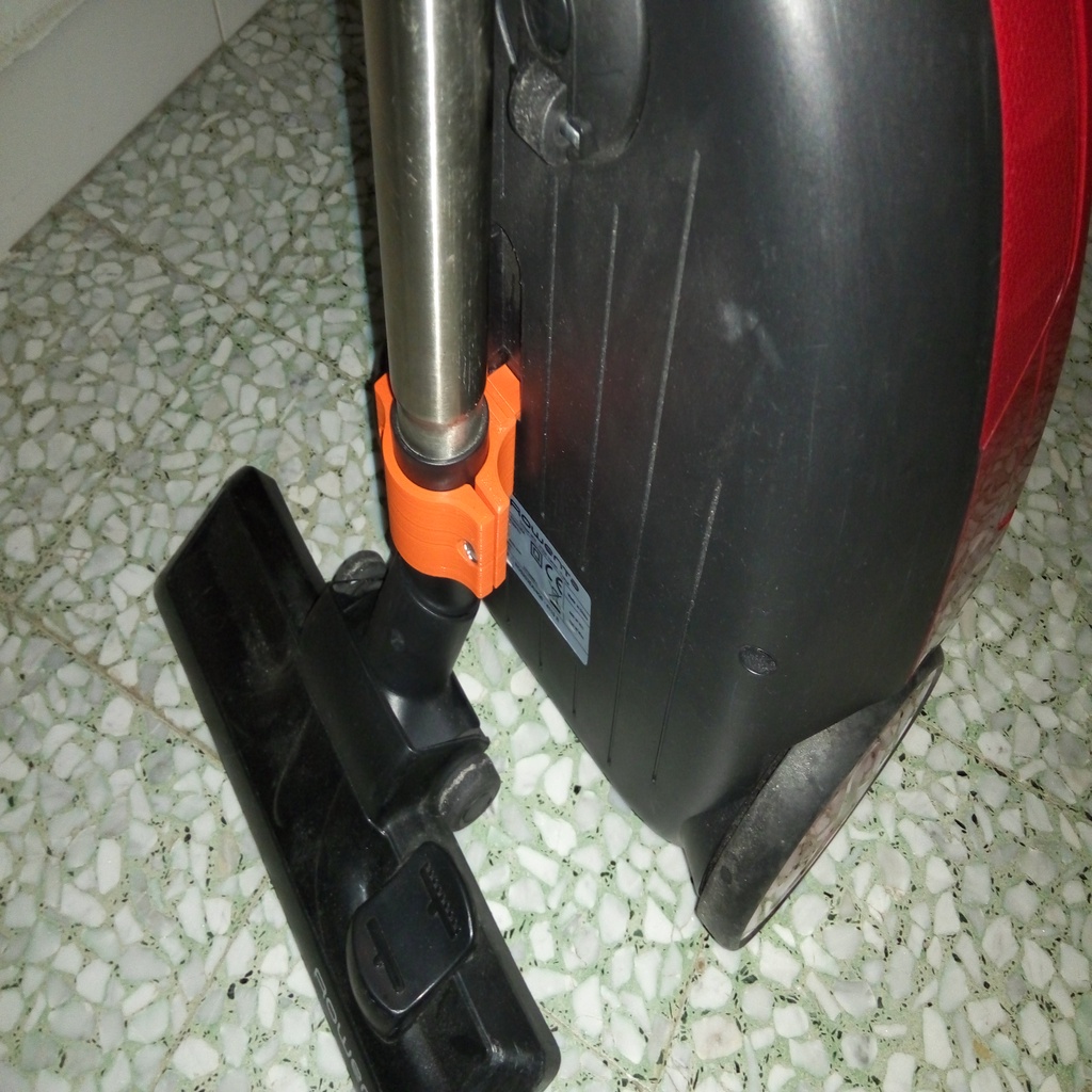 Hooking broom vacuum cleaner