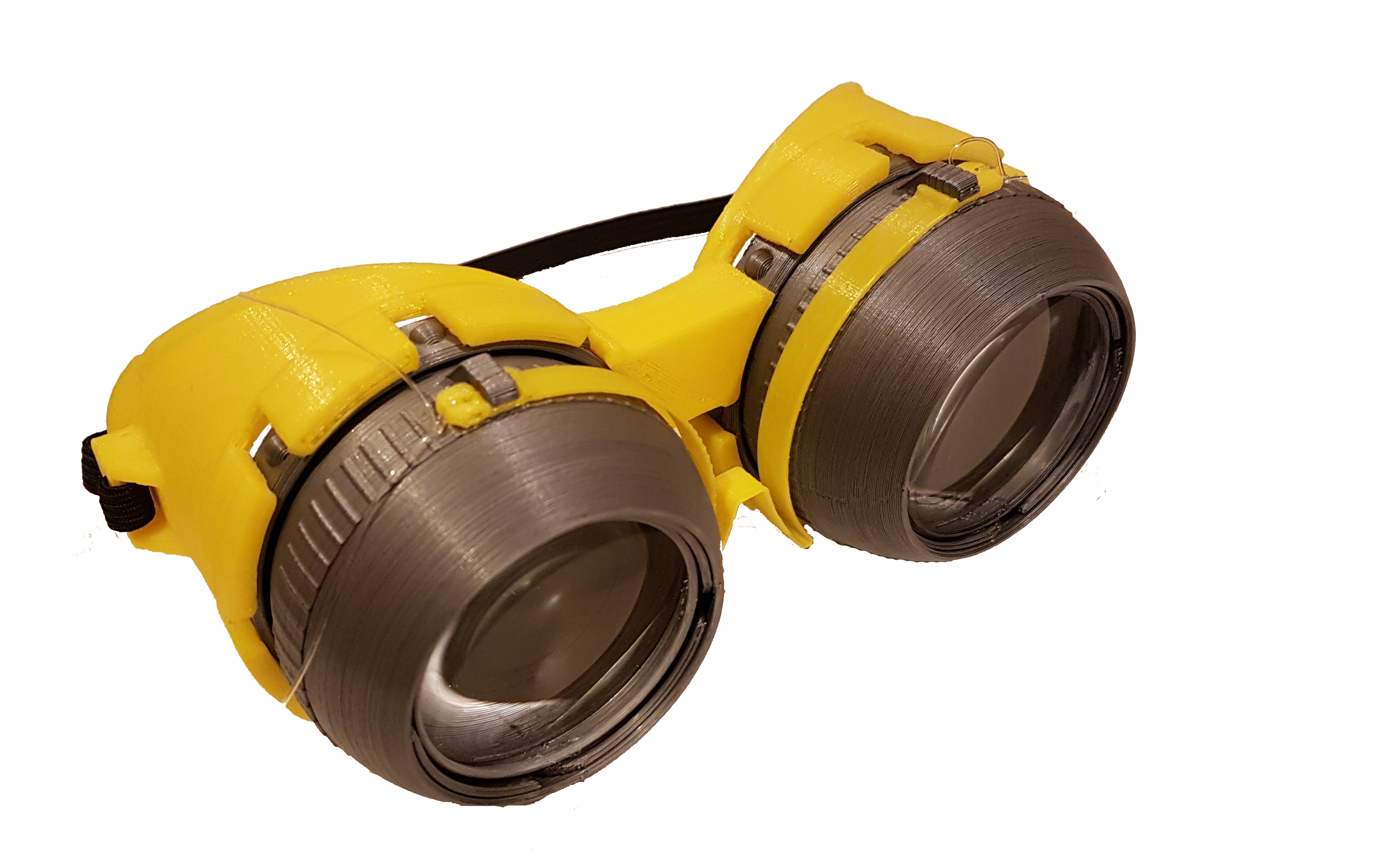 Blinking Iris Goggles Remix With Lenses