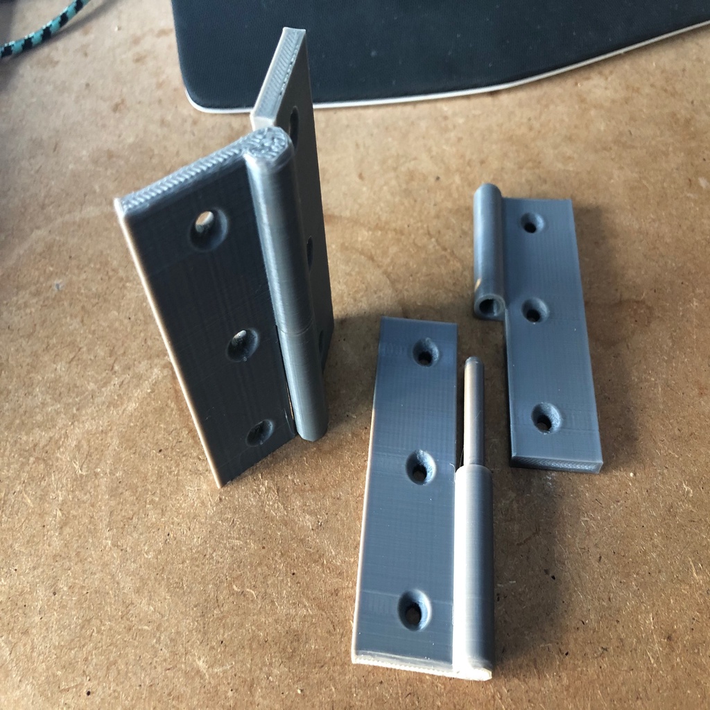 large hinges 80x30 for doors (left and right)