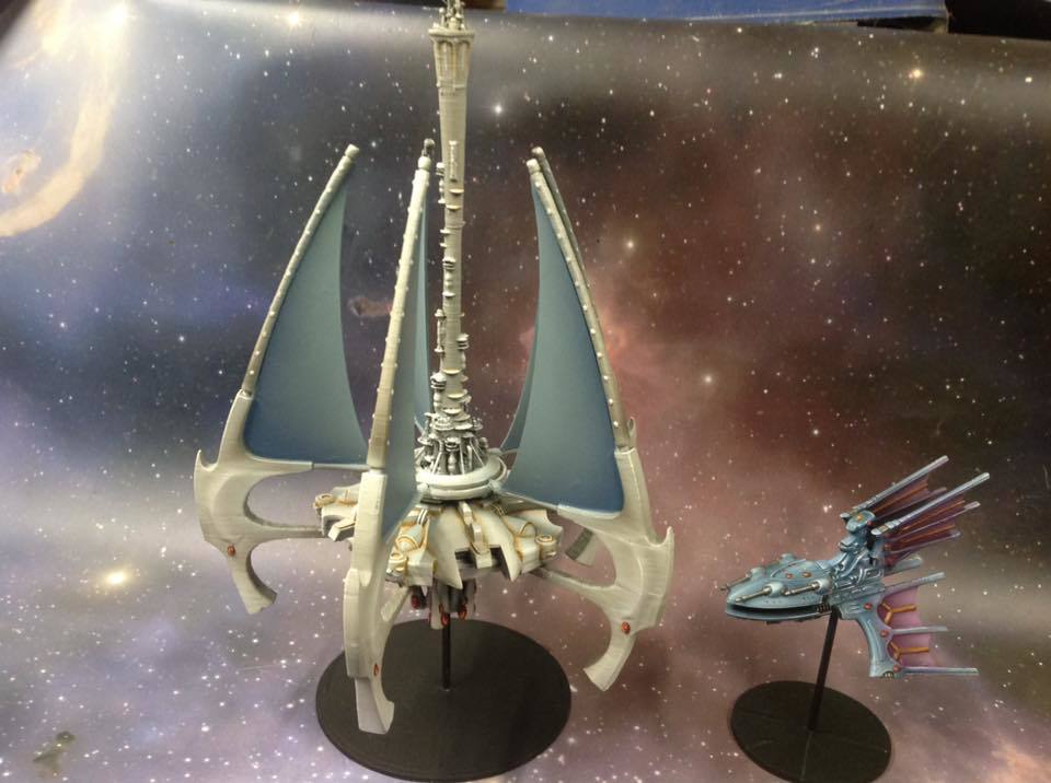 Battlefleet Gothic Eldar Havenspire Space Station