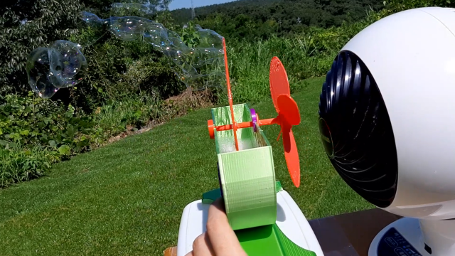 Soap bubble generator　【Horse's 3D Printer Life】