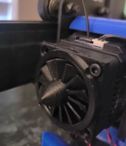 3D PRINTER intake turbo fan (40mm)
