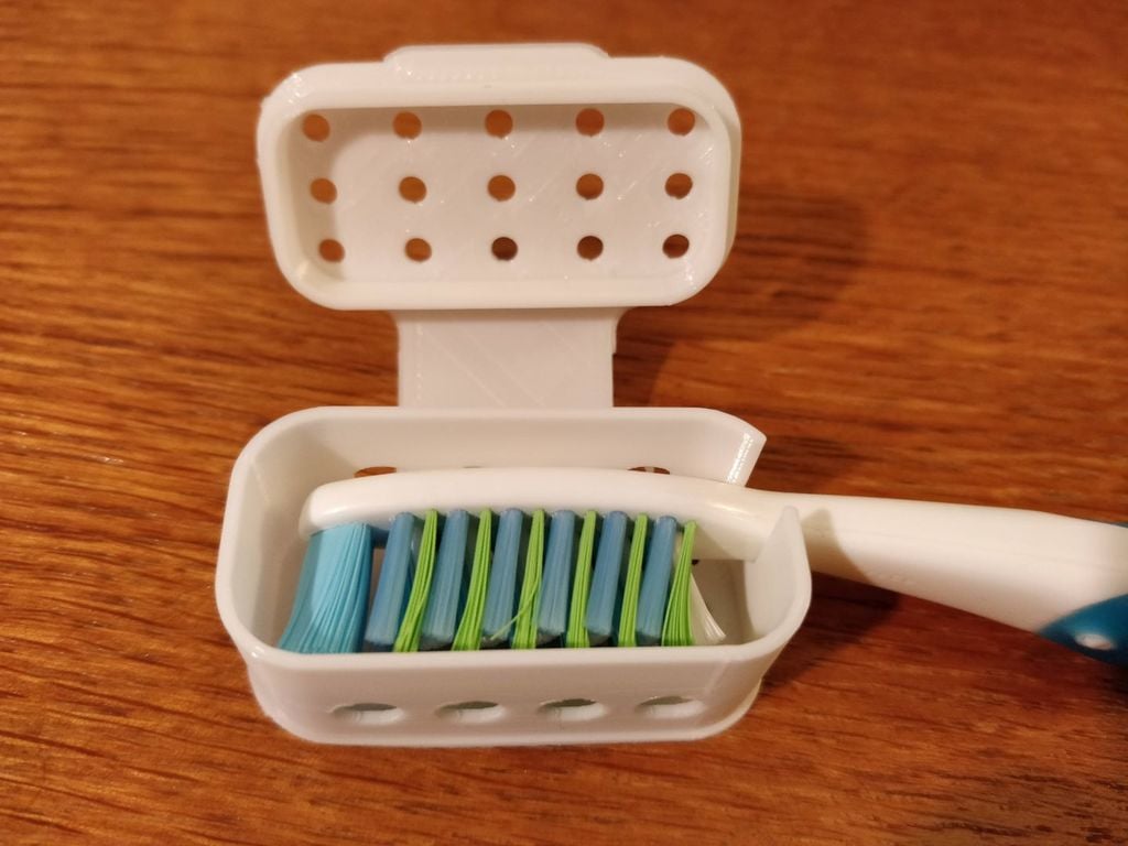 Large Travel Toothbrush Head Cover with extra holes