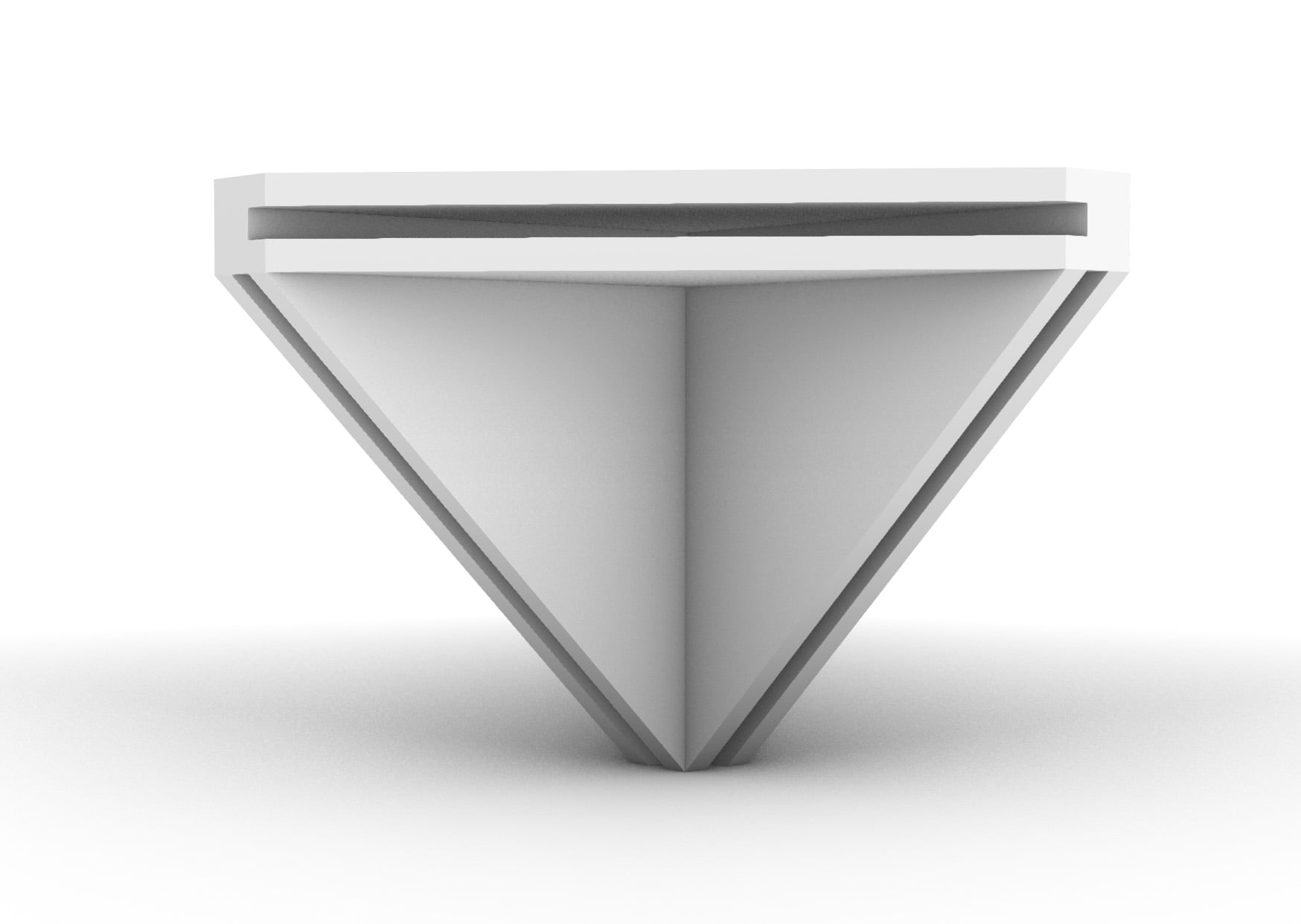 4mm acryl/wood corner bracket