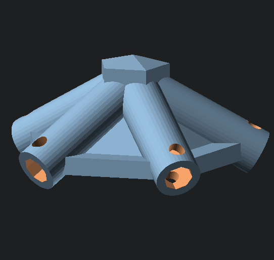 Radial Support Parametric (Customizable)