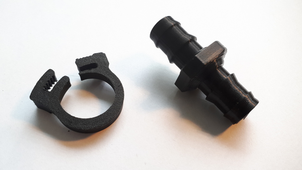 16mm enforced straight (garden) hose connector / adapter