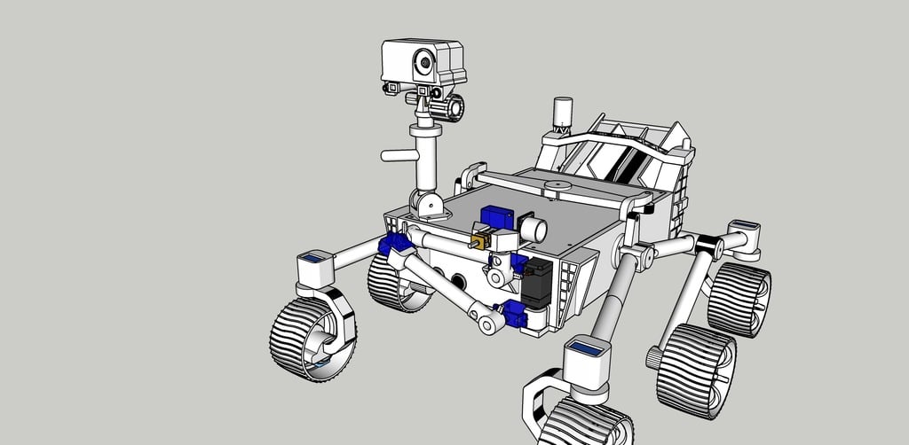 Mars Rover 2020 Perseverance With Arduino and ESP-CAM (BETA)