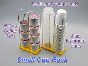 Small Cup Rack, Customizable