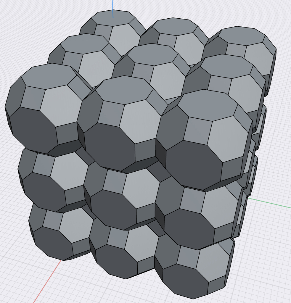 Tiling with archimedean Solids