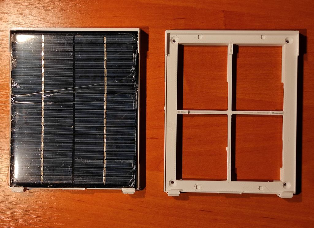 The small solar frame