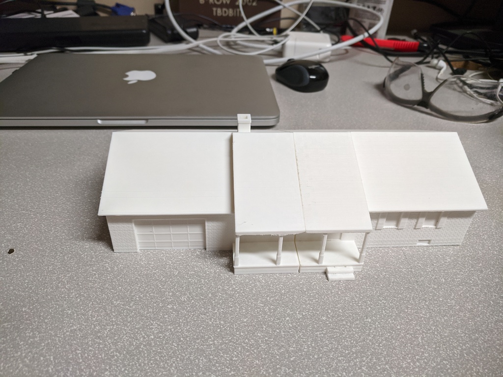 1:87 Scale House for Scale Train