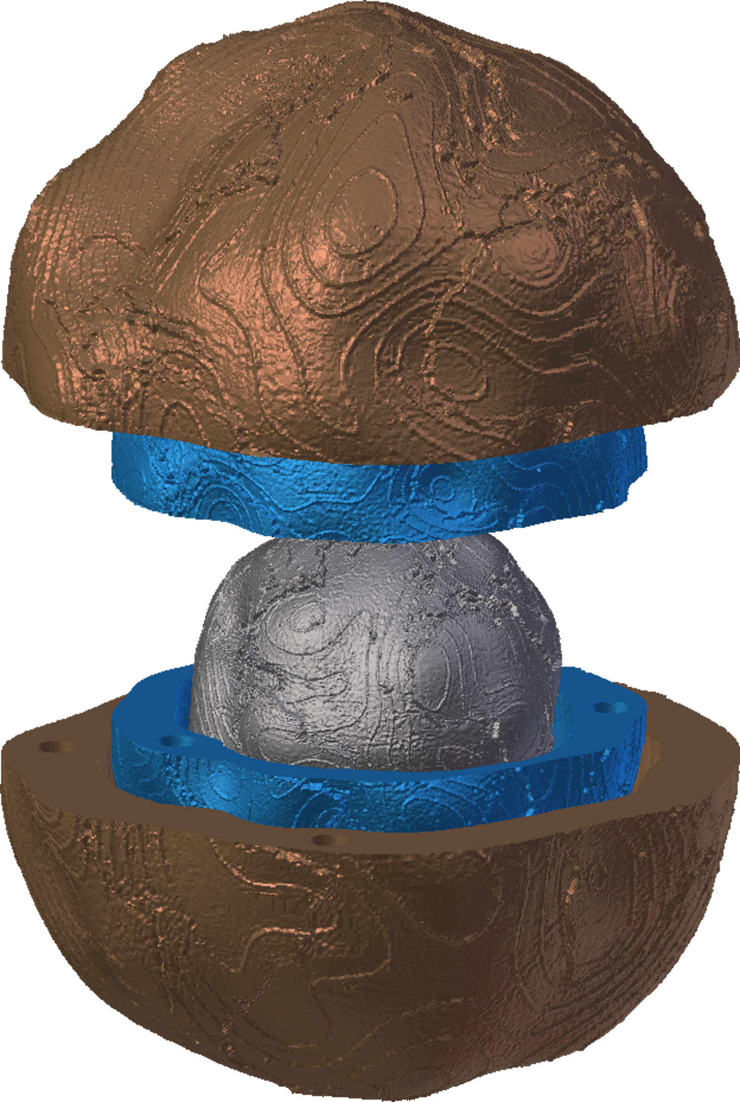 SP12RTS nesting tomography globes - "Seismic Matryoshka"