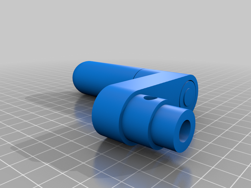 Crank Handle With rotating handle (Print in place)