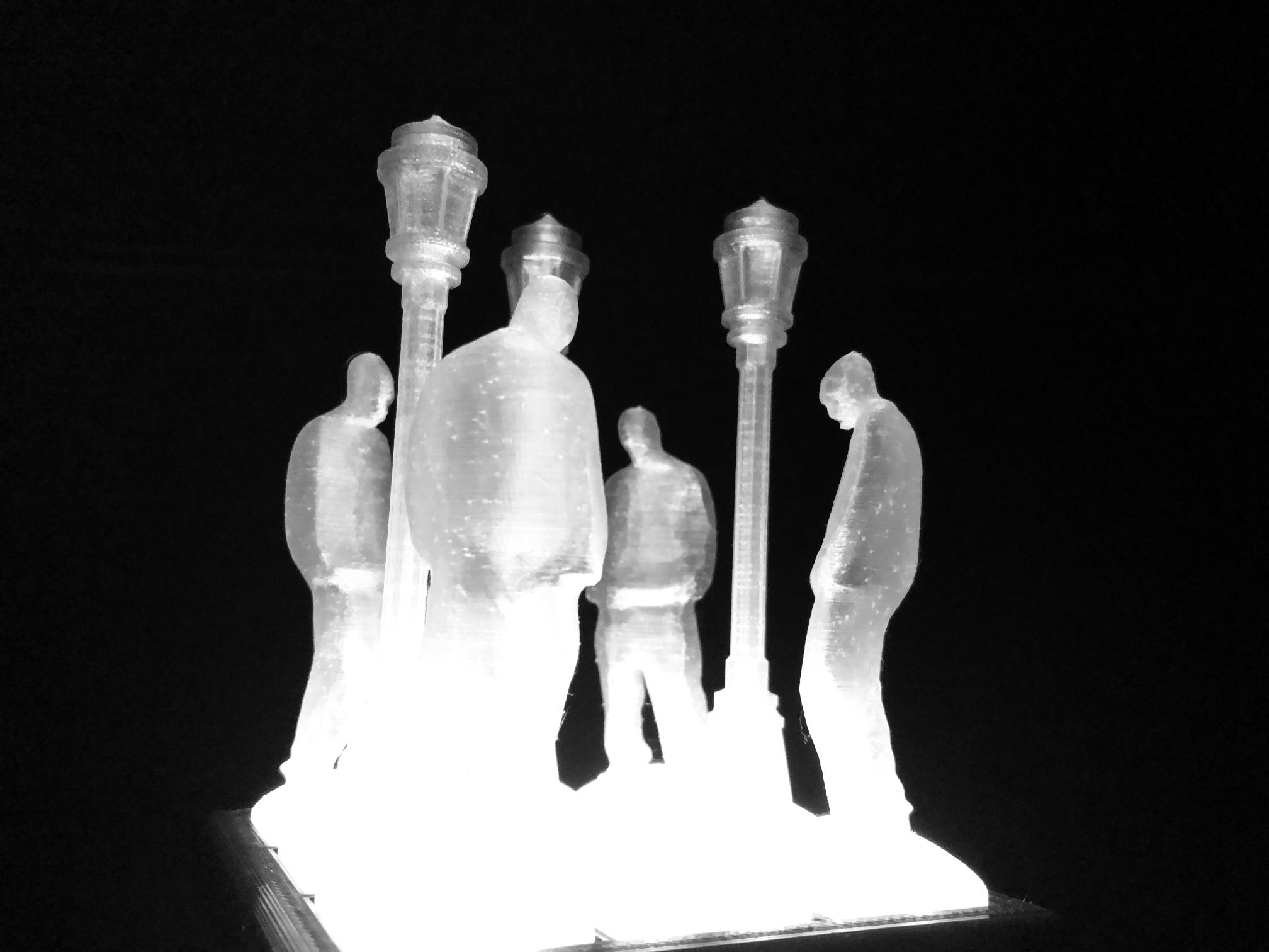 "Out After Dark" Modular LED Lamp
