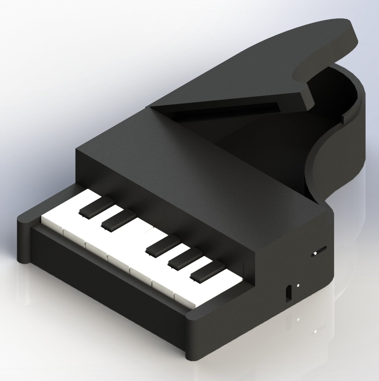 Piano Combination Lock
