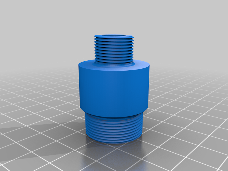 KJW MK1 thread adapter to 14mm ccw (for airsoft)