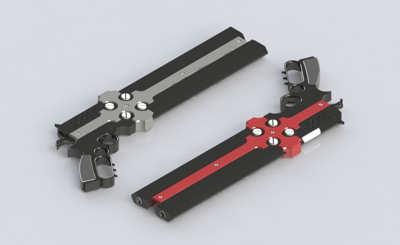 Cerberus Twin Handguns