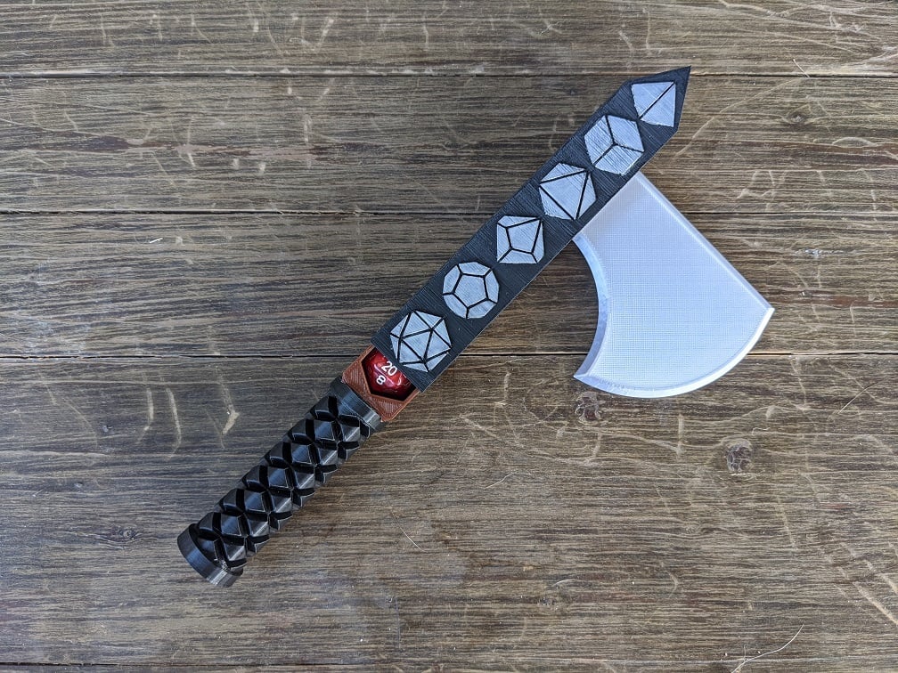 Original Dice Axe - Dungeons and Dragons