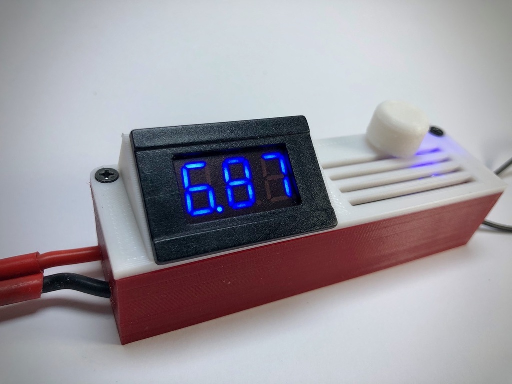 LM2569 - Case with LED Voltage meter