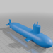 Submarine 3D model