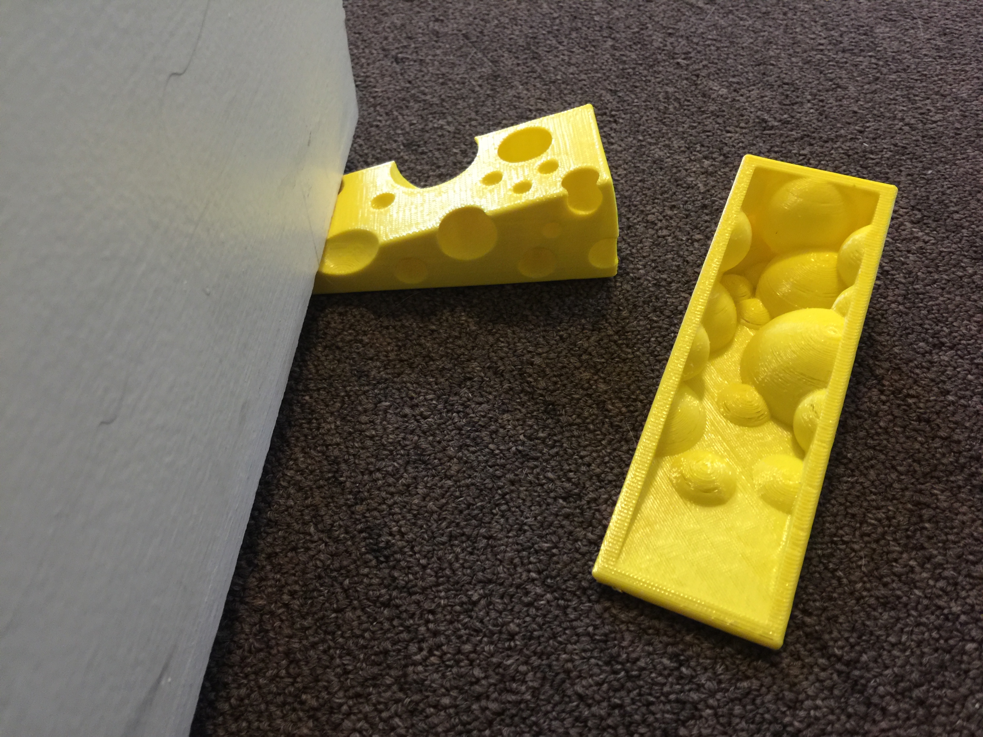 cheese door stop soft edges