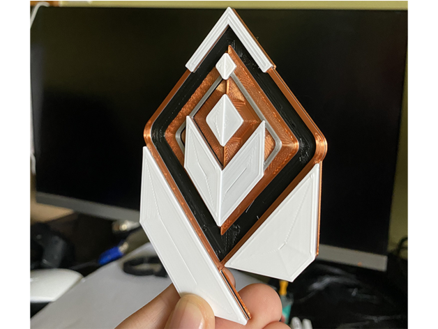Comments For Fanmade Valorant Rank Badge By Remixie Thingiverse