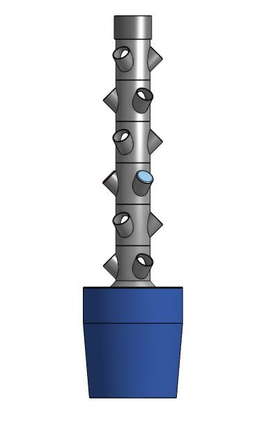 Modular Hydroponic Tower Garden System