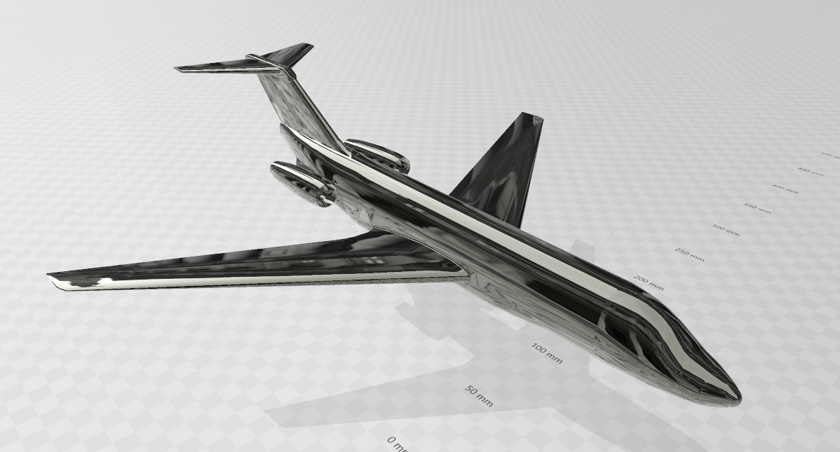 Convair Model 61  3D Print 1:150