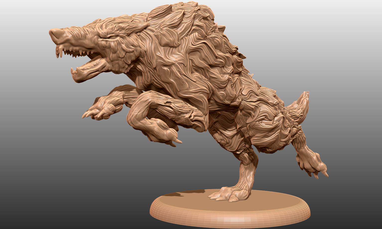 Image of Wolf - Tabletop Miniature