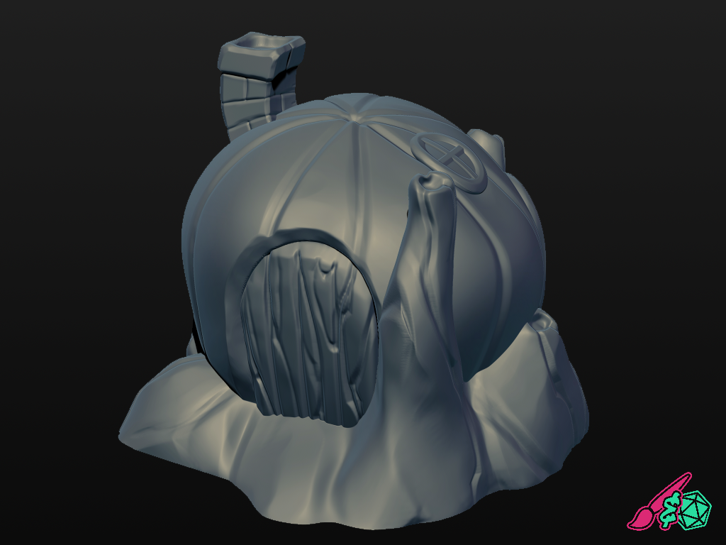 Fantasy Pumpkin house 04