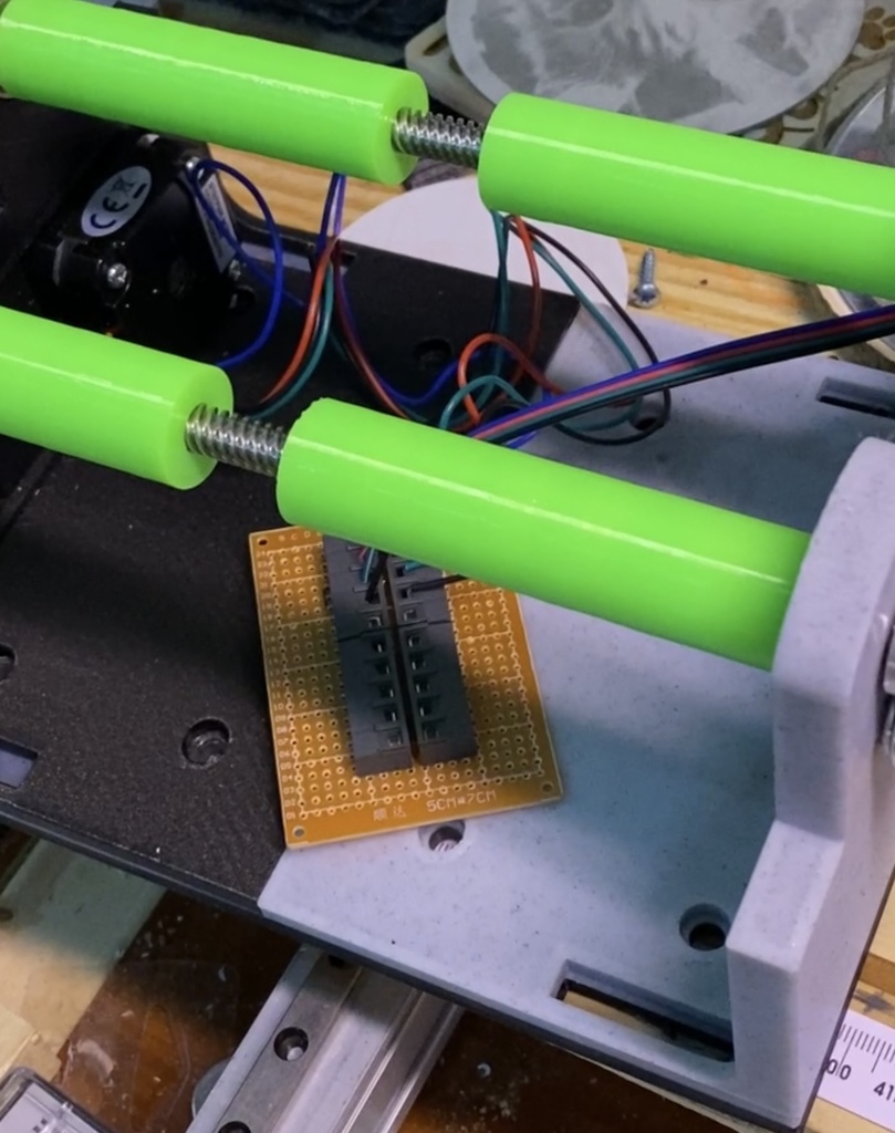 Rotary adapter for laser engraver