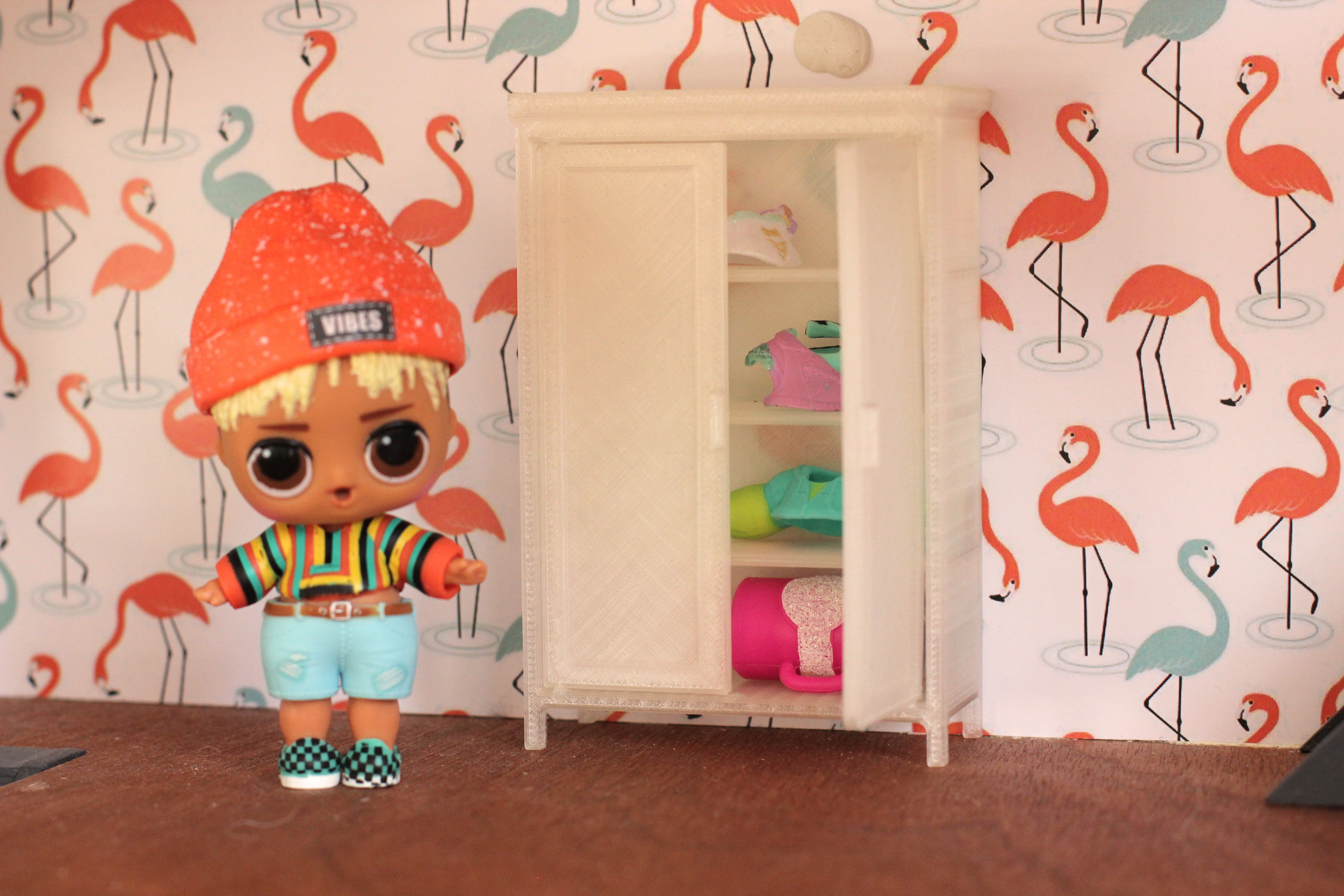 LOL surprise big cupboard doll house furniture