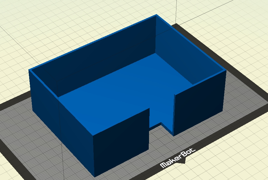 Box for DIN A6 paper