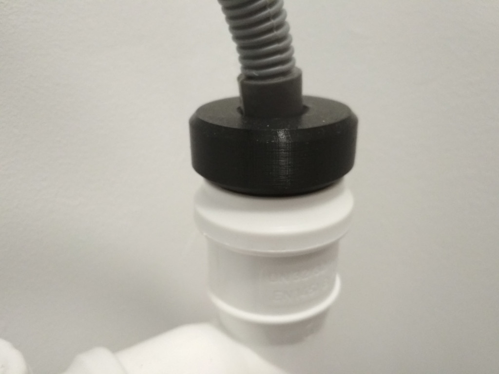 Water hose adapter for condenser dryer