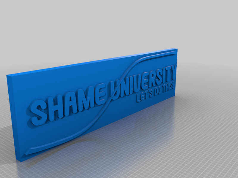 Shame University Logo