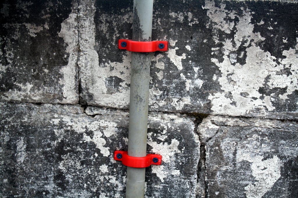 Flag Pole Mounting Bracket for 33mm Diameter Pole