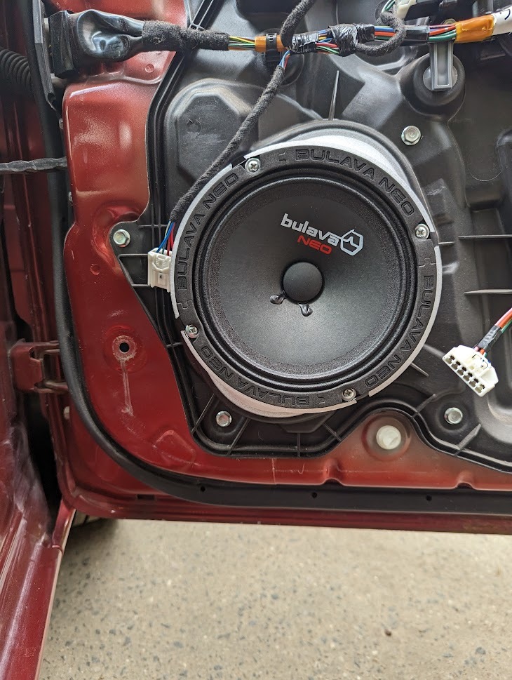 Mazda 3 Gen2 (BL) Speaker adapter to 6.5"