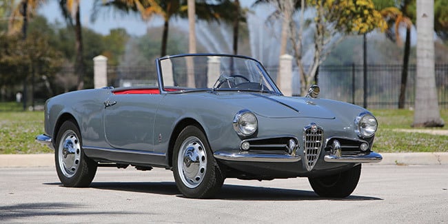Alfa Romeo Giulietta Spider 1958