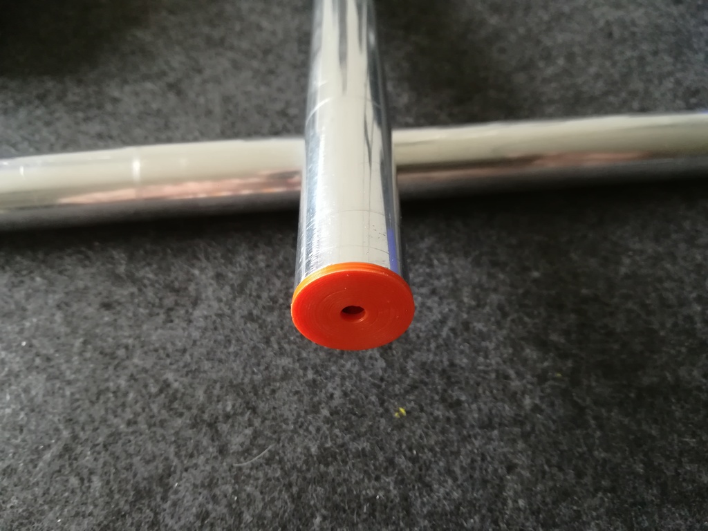 Blitzortung shielded ferrite antenne tube end caps