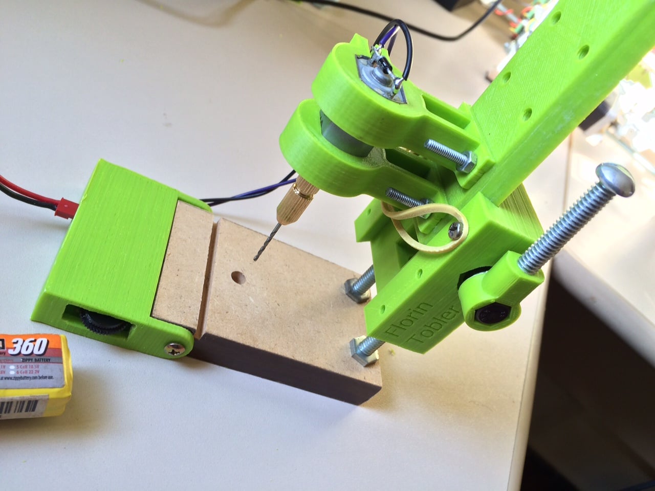 Mini Drill Press for PCB Drill [remixed] [+Speed Control]